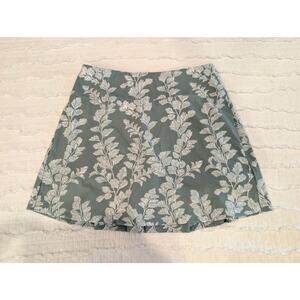 Laura Ashley Sage Green Floral Tennis Pickleball Golf Athletic Skort XS